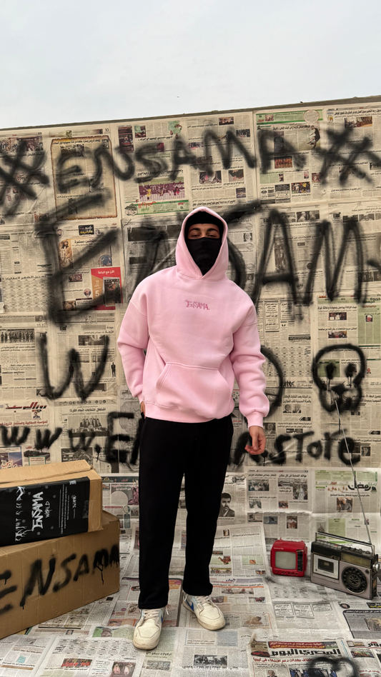 ENSAMA ORGINAL HOODIE  [PINK]